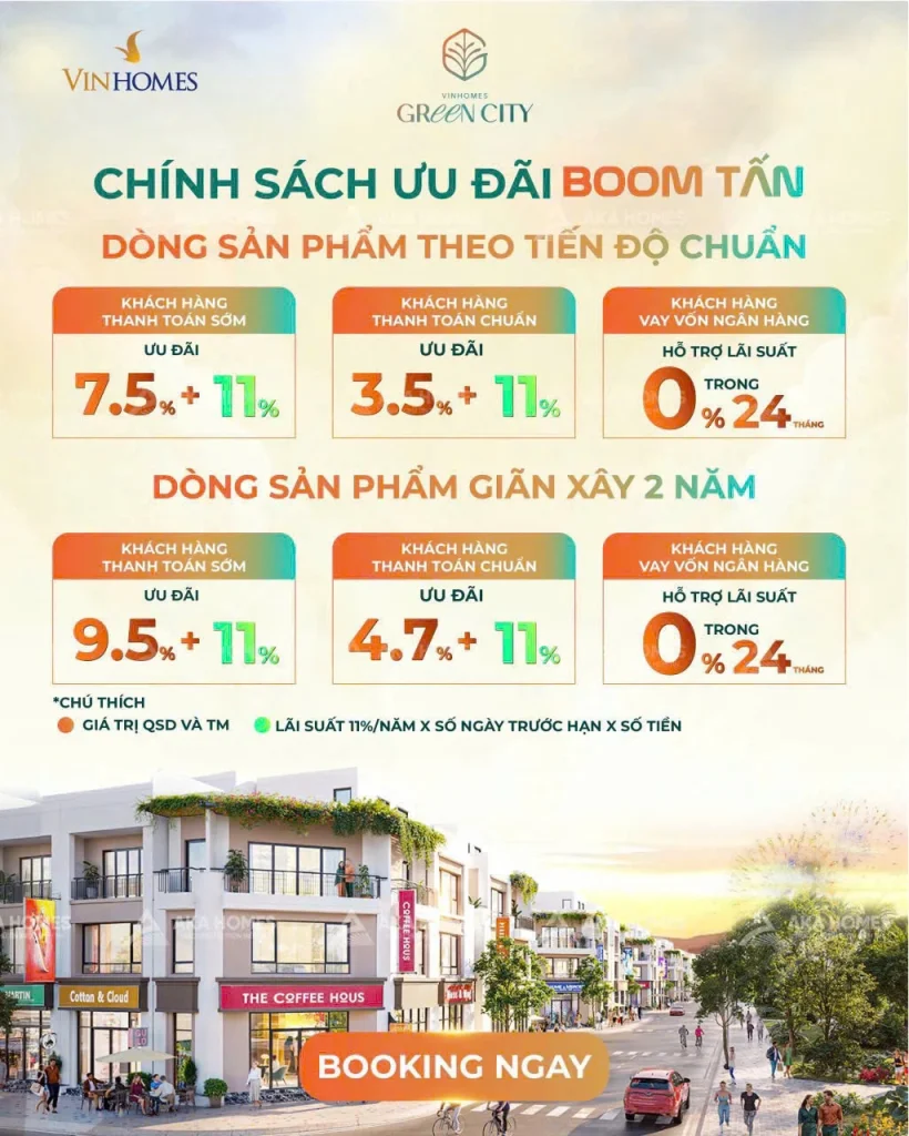 Vinhomes Green City 15 - Vinhomes Green City chinh sach uu dai Vinhomes Green City - Vinhomes Green City