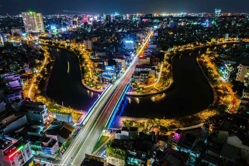 Mạng lưới đường nội đô TP.HCM (ảnh minh họa)