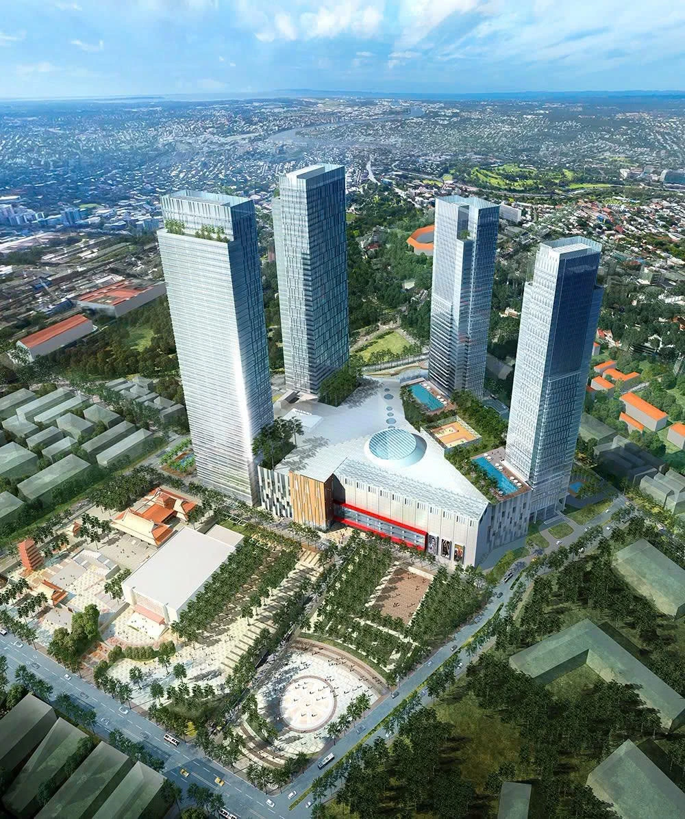 Phối cảnh tháp chung cư Vinhomes Kỳ Hòa