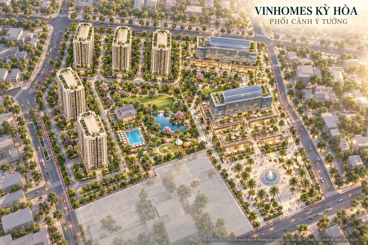 Phối cảnh Vinhomes Kỳ Hòa Quận 10